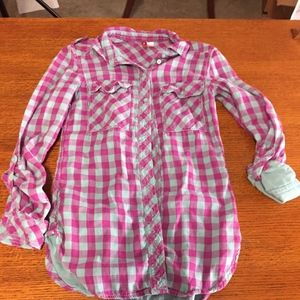 Soft Gingham Shirt (pick 3 for $24)